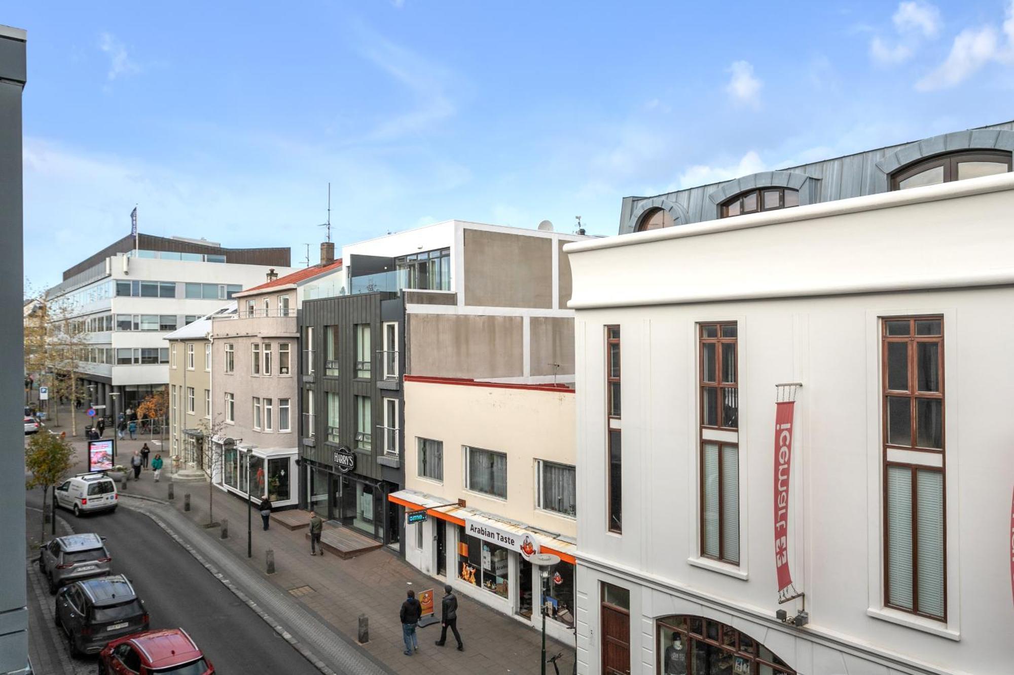 Baldursbra Apartment Laugavegur ريكيافيك المظهر الخارجي الصورة